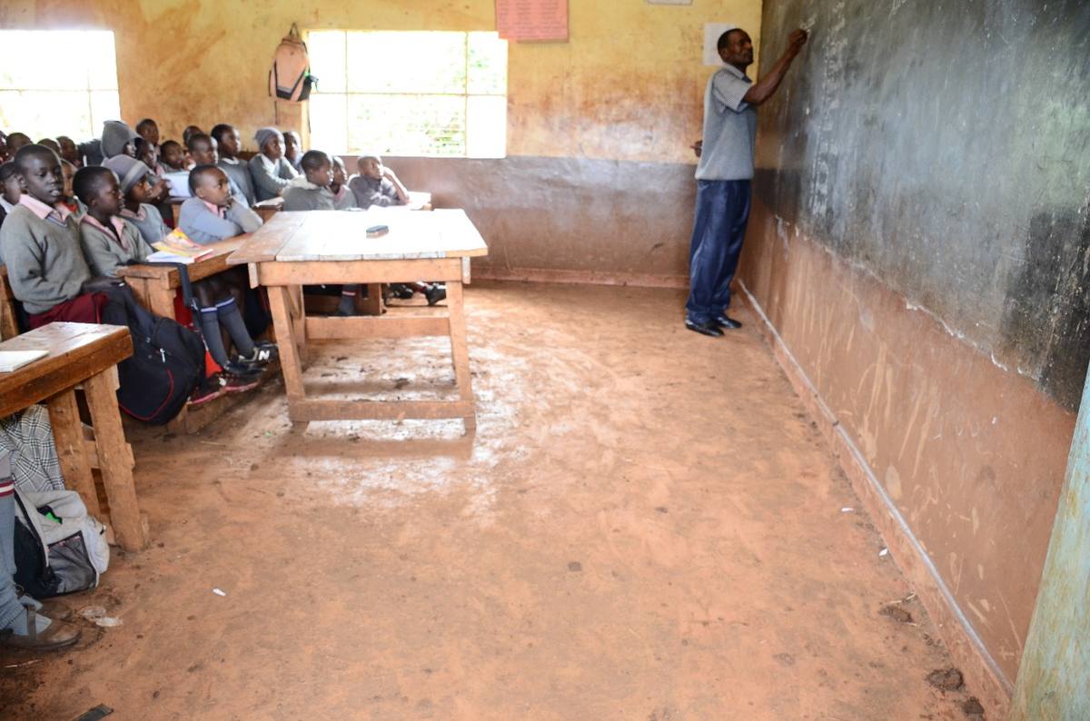 Students in the classroom